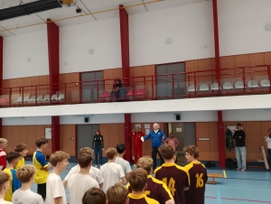 Volejbal okresní kolo SŠ chlapci (21. 10. 2025)